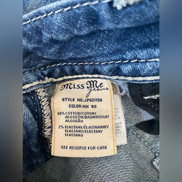 MISS ME Rhinestones Jeans - Picture 2 of 8
